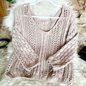 Super Soft Knitted Casual Sweater / Cover Up